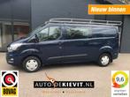 Ford TRANSIT CUSTOM 300 2.0 TDCI L2H1**6-pers/trekhaak**, Voorwielaandrijving, 15 km/l, 4 cilinders, Blauw