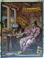 Astrologist geschilderd glas in lood, Ophalen of Verzenden