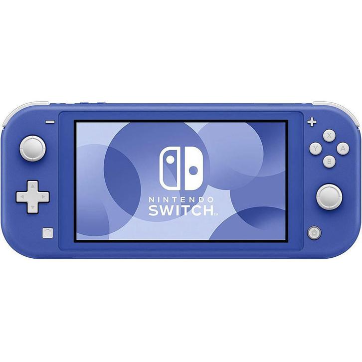 Switch Lite van Nintendo blauw, Spelcomputers en Games, Spelcomputers | Nintendo Switch Lite, Zo goed als nieuw, Ophalen of Verzenden