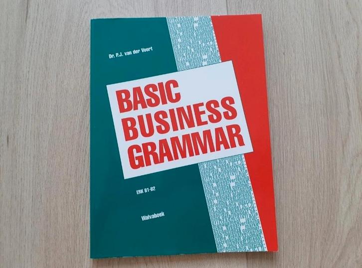 Studieboek Basic Business Grammar, Boeken, Studieboeken en Cursussen, Zo goed als nieuw, HBO, Ophalen of Verzenden