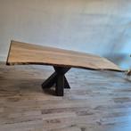 Boomstam blad salontafel, Huis en Inrichting, Tafels | Eettafels, Ophalen, 100 tot 150 cm, Nieuw, 50 tot 100 cm