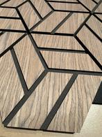 Hexagon akoestische panelen | houtfineer | Stijl & demping, Verzenden, Wandtegels, Nieuw, Minder dan 20 cm