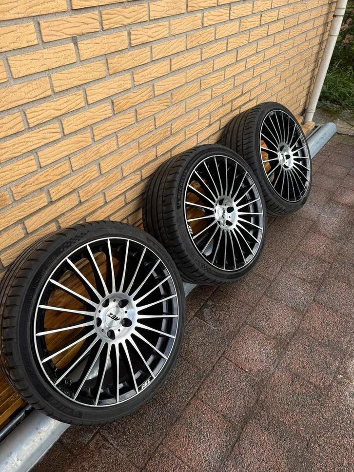 AEZ 19 inch lichtmetalen wielen met goede banden, Auto-onderdelen, Banden en Velgen, Band(en), Zomerbanden, 19 inch, 235 mm, Ophalen