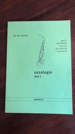 Jan van Beekum Saxologie deel 2 saxofoon speelboek, Muziek en Instrumenten, Bladmuziek, Les of Cursus, Overige genres, Saxofoon