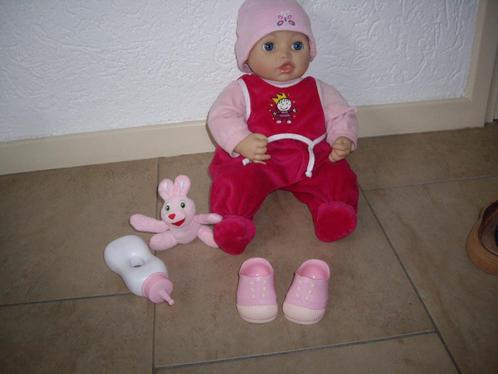 baby anabel  pop interactief met schoentjes en acc, Kinderen en Baby's, Speelgoed | Poppen, Zo goed als nieuw, Babypop, Ophalen of Verzenden