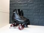 OTRS Rolschaatsen Zwart Leder Rol Schaatsen Maat 35, Verzenden, Zo goed als nieuw, Dames