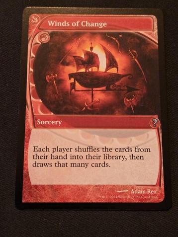 Winds of Change beschikbaar voor biedingen