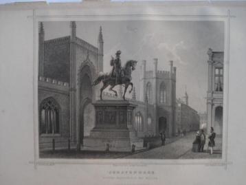 054 s,Gravenhage Den Haag Ruiterstandbeeld Willem II 1860 beschikbaar voor biedingen