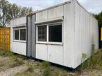 Kantoorunit woonunit 6x6 met keukenblok en toilet, Zakelijke goederen, Machines en Bouw | Keten en Containers, Ophalen of Verzenden