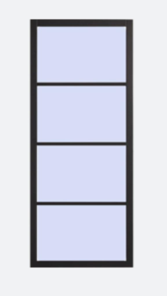 Nieuwe Binnendeur Skantrae SSL 4004 BG 93x211,5   Stomp, Doe-het-zelf en Verbouw, Deuren en Horren, Nieuw, Binnendeur, 200 tot 215 cm