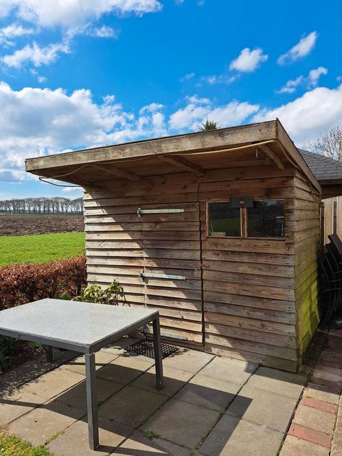 Schuur 3x2 meter, Tuin en Terras, Tuinhuizen, Gebruikt, Ophalen