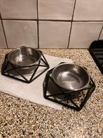 Set van 2 voerbakken, Dieren en Toebehoren, Ophalen of Verzenden, Zo goed als nieuw