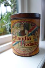 Oud blik van Hollandia producten, Verzamelen, Ophalen of Verzenden, Gebruikt, Overige, Overige merken