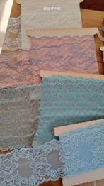 Mooi pakket met diverse kant, Hobby en Vrije tijd, Naaien en Fournituren, Ophalen of Verzenden, Zo goed als nieuw, Kant