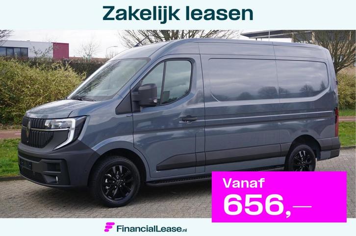 Renault Master T35 170PK L2H2 BPM VRIJ! Urban Edition 10" R-, Auto's, Bestelauto's, Bedrijf, Lease, Financial lease, ABS, Alarm