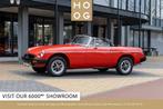 MG B 1.8 LHD Totall restoration (bj 1975), Auto's, Oldtimers, 63 pk, Zwart, Cabriolet, Origineel Nederlands