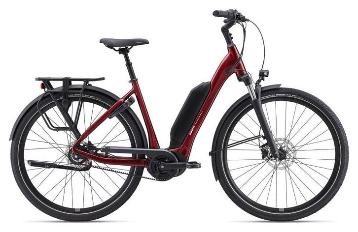 GIANT EXPRESSION E+ 0 600WH AC2 Dames Sangria S S 2024, Fietsen en Brommers, Elektrische fietsen, Nieuw, Giant