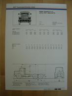 DAF N2800 Technische Specificatie 1983 6x4 Torpedo 2800 NAT, Overige merken, Zo goed als nieuw, Ophalen, DAF Trucks