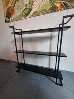 Wandrek zwart, Huis en Inrichting, Woonaccessoires | Wandplanken en Boekenplanken, Ophalen, Zo goed als nieuw