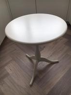 Bijzet tafeltje, Huis en Inrichting, Tafels | Bijzettafels, Minder dan 55 cm, Rond, Zo goed als nieuw, Ophalen