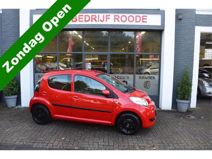 Citroën C1 1.0-12V 5-Drs Red Editon AIRCO,LEUKE UITVEORING!, Auto's, Citroën, Te koop, C1, ABS, Airbags, Airconditioning, Alarm