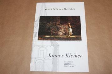 Brochure. In het licht van Heveskes. Johannes Kleiker. beschikbaar voor biedingen