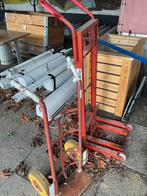 Steekwagen met massieve banden en steekwagen met lift takel, 60 tot 80 liter, Ophalen, Gebruikt, Steekwagen