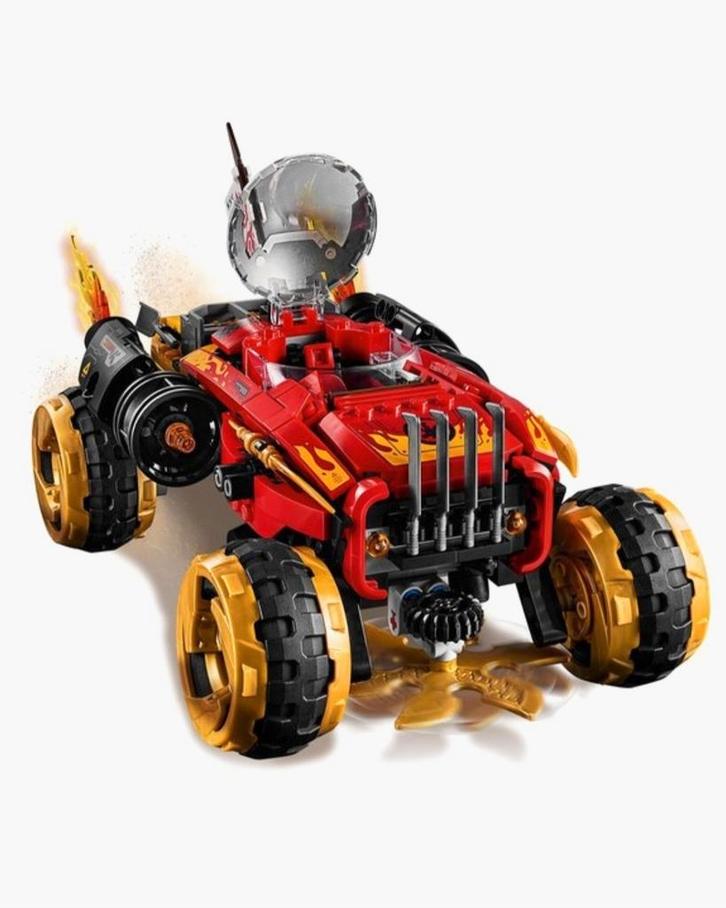 Lego Ninjago Katana, Vuurdraak en Crossmotor, Kinderen en Baby's, Speelgoed | Duplo en Lego, Zo goed als nieuw, Ophalen