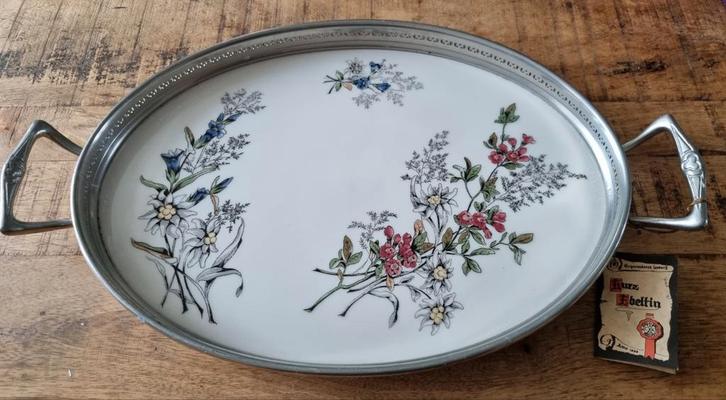 Vintage Delfts Handwerk Dienblad, Antiek en Kunst, Antiek | Schalen, Ophalen of Verzenden