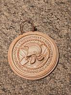 Genie embleem 2 stuks., Ophalen of Verzenden, Landmacht, Nederland, Embleem of Badge