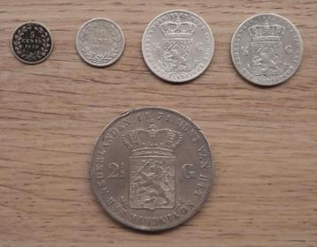 Munten Willem III  beschikbaar voor biedingen