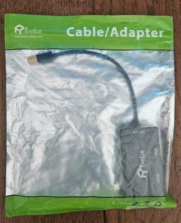 Rankie DP 1.2 naar VGA/DVI/HDMI Adapter beschikbaar voor biedingen