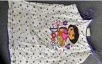 Hemd paars wit Dora in maat 122/128, Ophalen, Gebruikt, Meisje, Nacht- of Onderkleding