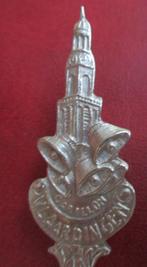 theelepeltje Vlaardingen kerk carillon klokken klokkenspel, Ophalen of Verzenden, Gebruikt, Metaal, Bestek