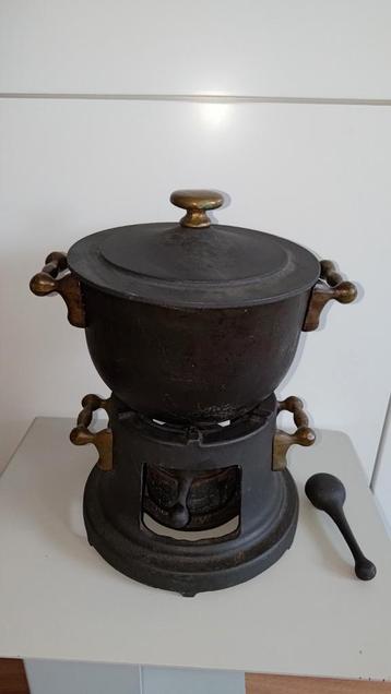 Goebel gietijzeren pan/fondueset. Le Rotisseur beschikbaar voor biedingen
