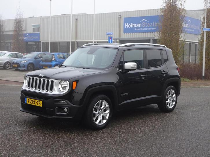 Jeep Renegade 1.4 MultiAir Limited Navi Cruise, Auto's, Jeep, Bedrijf, Te koop, Renegade, ABS, Airbags, Airconditioning, Bluetooth
