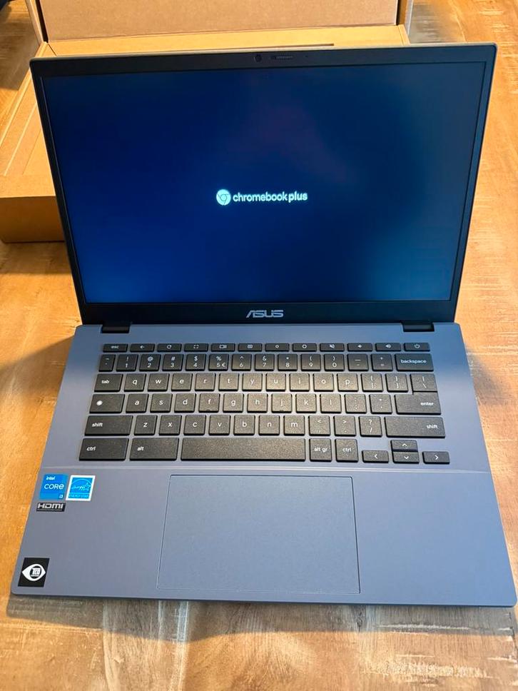 ASUS Chromebook Plus CX3402CBA-PQ0054 - zo goed als nieuw, Computers en Software, Chromebooks, Zo goed als nieuw, 14 inch, 4 GB of minder