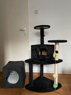 Kattenkrabpaal en kattenmand, Dieren en Toebehoren, Ophalen, Gebruikt, Krabpaal