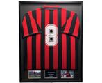 Frank Rijkaard AC Milan Retro gesigneerd Ingelijst uit shirt, Verzamelen, Sportartikelen en Voetbal, Buitenlandse clubs, Soccersignings.nl