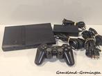 PlayStation 2 Slimline met Controller & Bedrading (Boxed), Gebruikt, Zwart, Ophalen of Verzenden, Met 1 controller