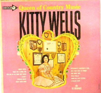 LP - Kitty Wells ‎– Queen Of Country Music, Cd's en Dvd's, Vinyl | Country en Western, Gebruikt, 12 inch, Ophalen of Verzenden