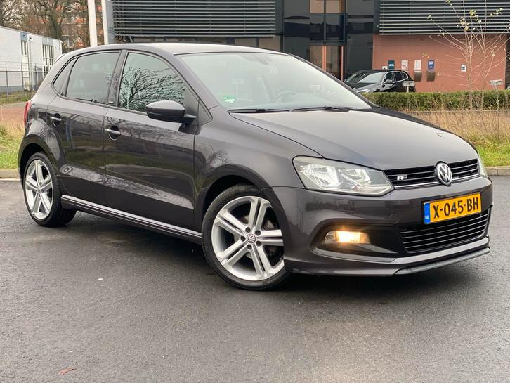 Volkswagen Polo 1.2 TSI 90pk R-line Xenon 5-drs 2016, Auto's, Volkswagen, Bedrijf, Polo, ABS, Airbags, Airconditioning, Bluetooth