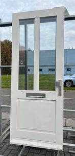 Hardhouten voordeur 234,5 x 92,5 cm HR++ glas, Doe-het-zelf en Verbouw, Deuren en Horren, Ophalen, 200 tot 215 cm, Glas, Buitendeur