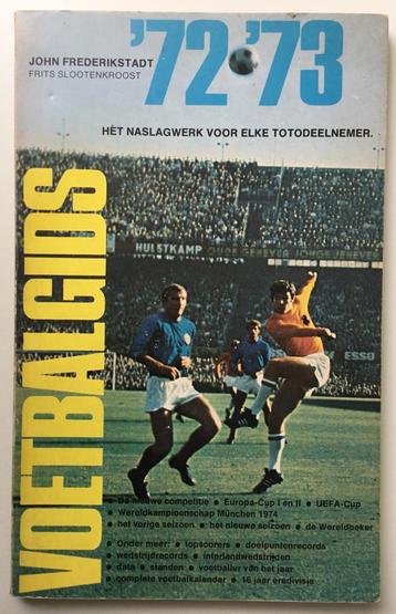 Voetbalgids 1972/1973 beschikbaar voor biedingen