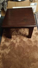 3x SalonTafel van Eikenhout, Gebruikt, 50 tot 100 cm, Minder dan 50 cm, Rechthoekig