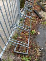 Gegalvaniseerde fietsenrekken voor 8 fietsen 300 cm, Ophalen, Zo goed als nieuw