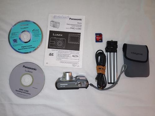Compacte DIGITALE camera Panasonic DMC-LS80, Audio, Tv en Foto, Fotocamera's Digitaal, Gebruikt, Overige Merken, 8 keer of meer