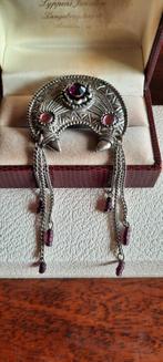 Antieke  Keltische,Viking broche,zilvertin, Ophalen of Verzenden