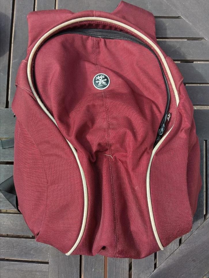Laptoptas Crumpler Belly M, Sieraden, Tassen en Uiterlijk, Tassen | Rugtassen, Gebruikt, Overige merken, 25 tot 40 cm, 45 tot 60 cm