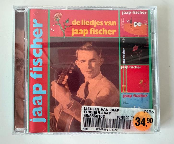 Dubbelcd Liedjes van Jaap Fischer, Cd's en Dvd's, Cd's | Nederlandstalig, Zo goed als nieuw, Overige genres, Ophalen of Verzenden